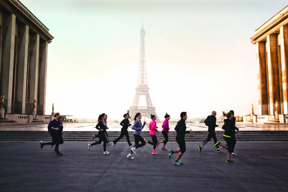 Four Seasons Hotel George V, Paris, morning run