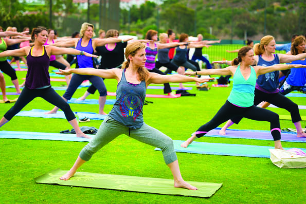 Yoga at Omni La Costa Resort & Spa, California