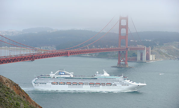 Cruise Ship Bay Area