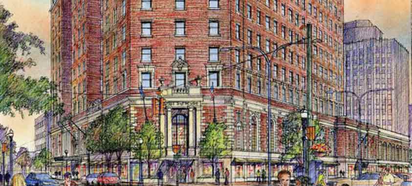 Marriott-Syracuse-Downtown,-exterior-rendering