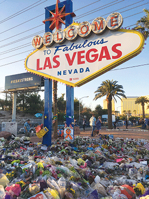 Las Vegas memorial for shooting victims