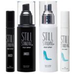 Four products by Still Standing for various types of foot care
