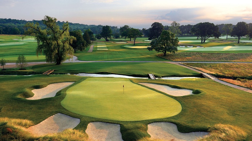 A golf course in Valley Forge & Montgomery County.