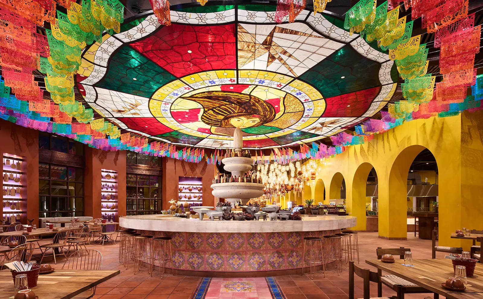 Mercado De San Juan Restaurant at Hotel Xcarte Arte in Riviera Maya, Mexico