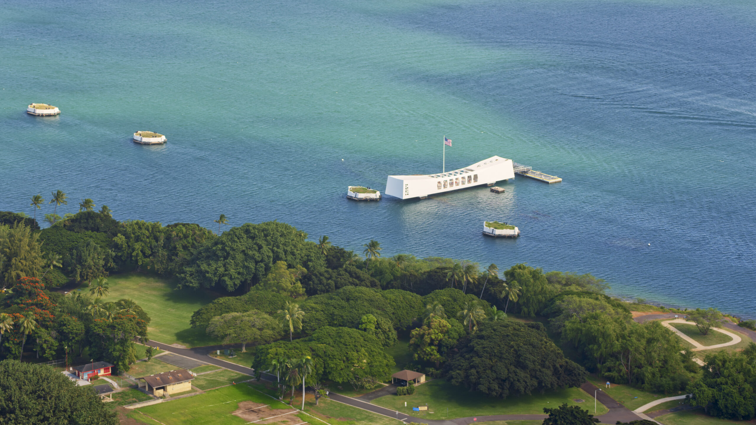 view of Pearl Harbor National Memorial