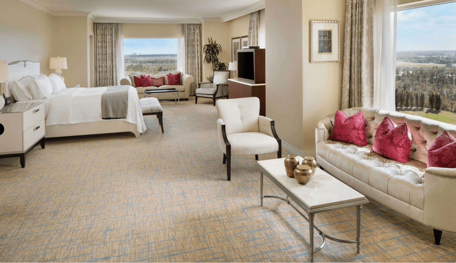 Suite in the Waldorf Astoria Orlando