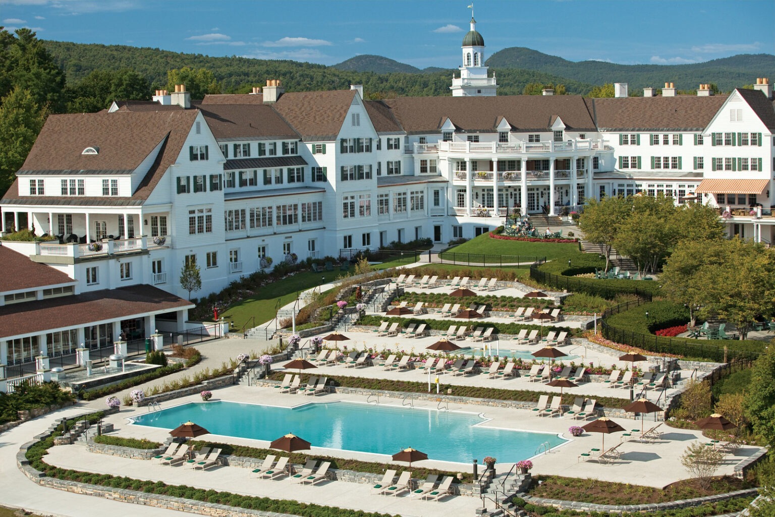 pool at Sagamore Resort on Lake George