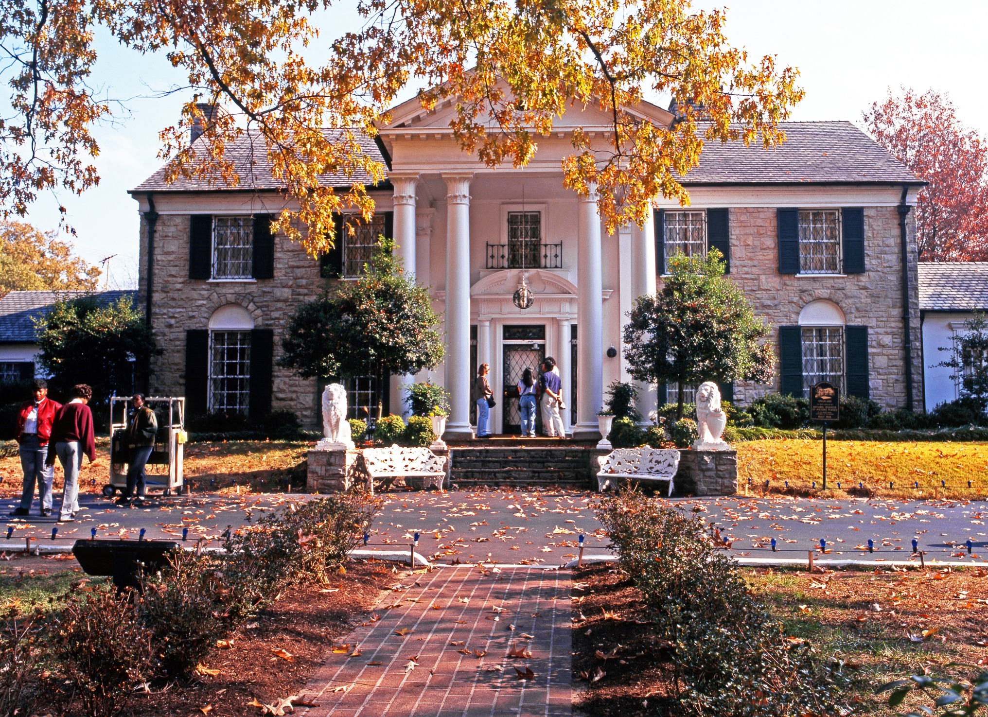 Graceland mansion in Memphis