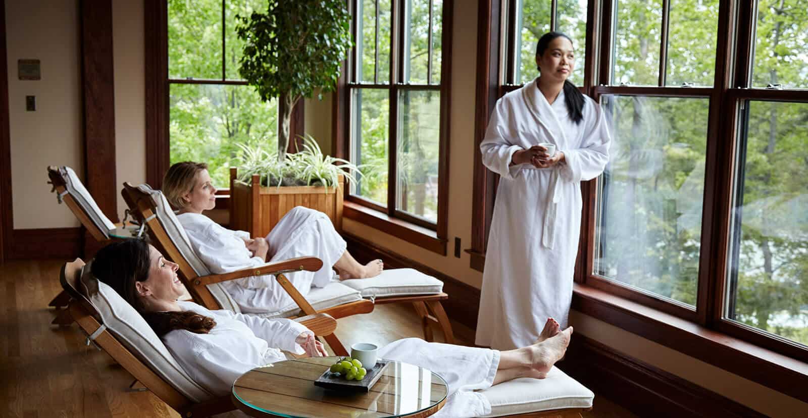 spa at Mohonk Mountain in new york House