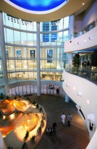 aerial shot of Pier Shops, The Playground at Caesars Atlantic City