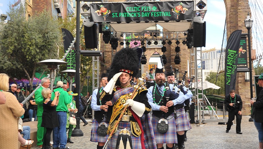 celtic feis festival at new york new york hotel and casino