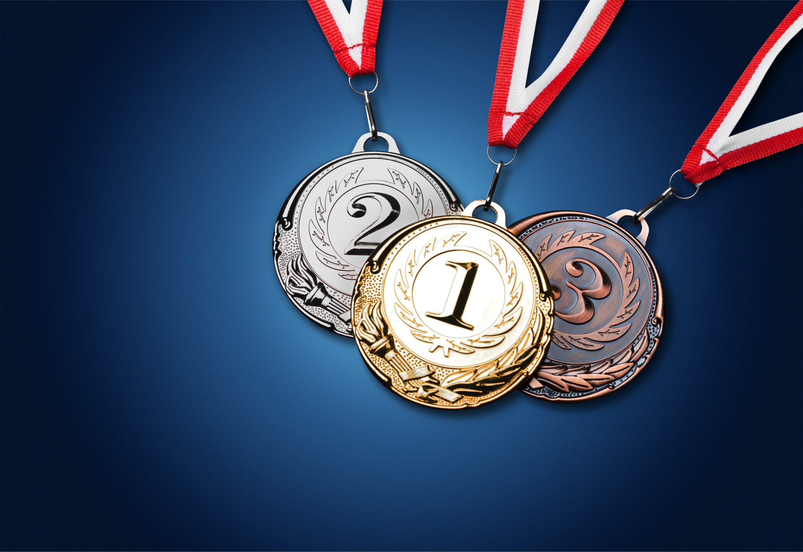 winning medals