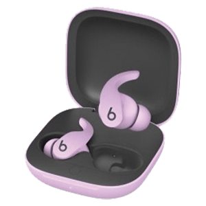 purple earphones