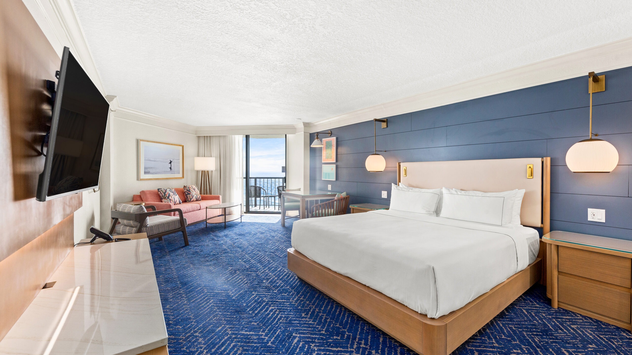 New and Renovated guest room at Hilton Sandestin Beach Golf Resort and Spa
