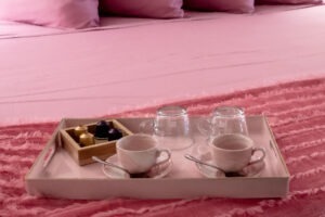 Pink Room Project amenities at Kimpton Vero Beach for breast cancer awareness month