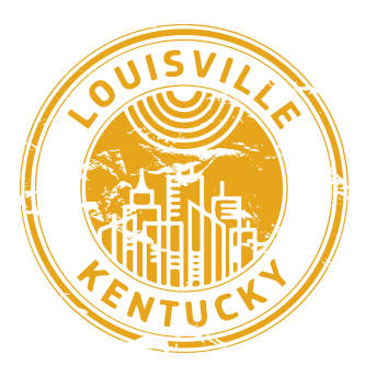 yellow stamp of louisville